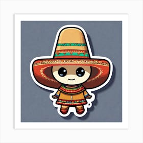 Mexican Girl 16 Art Print