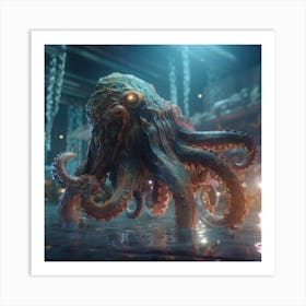 Octopus 3 Art Print