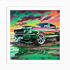 Ford Mustang 7 Art Print