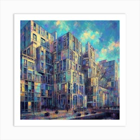 Skyscrapers Art Print