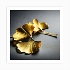 Ginkgo Leaf Art Print