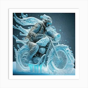 Ice Art Art Print