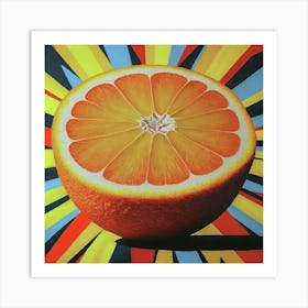 Orange Slice Art Print