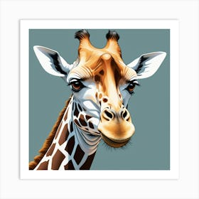 Giraffe 5 Art Print