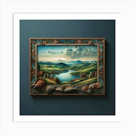 Landscape Painting 1 Art Print