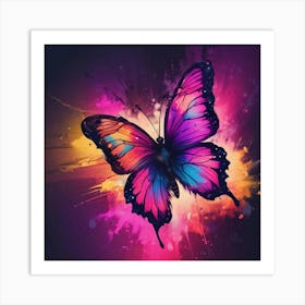 Butterfly Painting 277 Art Print