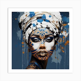 African Beauty 6 Art Print