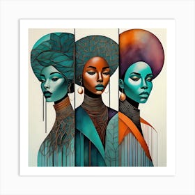 Strong and beautiful Art Print