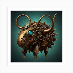 Steampunk Mouse Art Print