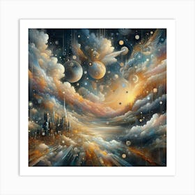 Space City Art Print