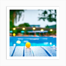 Pool Party 2 Art Print