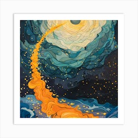 Starry Night 3 Art Print