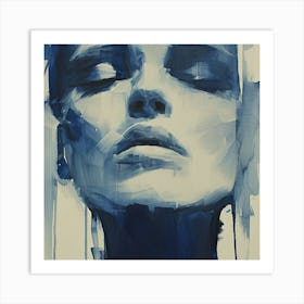 Abstract Of A Woman 1 Art Print