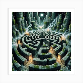 Labyrinth Art Print