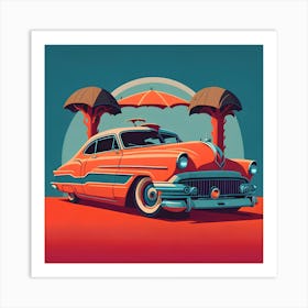 Vintage Car Art Print