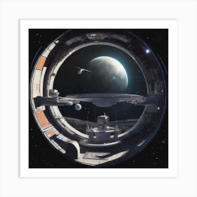 Space Station 28 Art Print