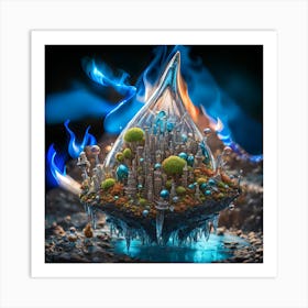 Water City Art Print