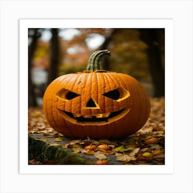 Halloween Pumpkin Art Print