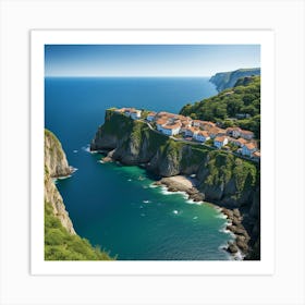 Santa Cruz, Portugal Art Print