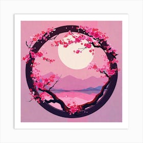 Sakura Blossom Art Print