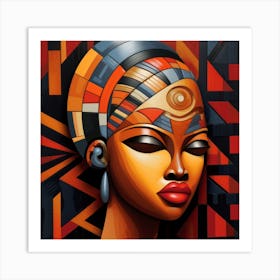 African Woman 4 Art Print