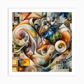 Abstract Painting 43 Art Print