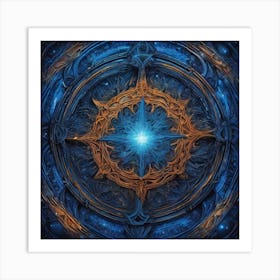 Compass 2 Art Print