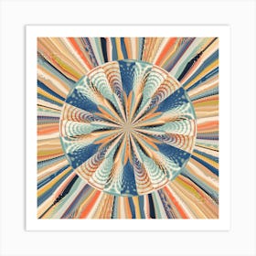 Whirling Geometry - #13 Art Print