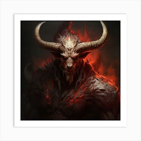 Demon Art Print