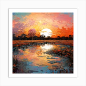 Impressionist Haven Harmony Art Print