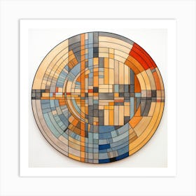 'A Circle Of Color' Art Print