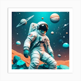 Hello Major Tom Art Print