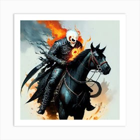 Ghost Rider Art Print