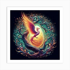 Phoenix 42 Art Print