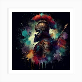 Spartan Warrior 24 Art Print