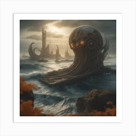 Sci-Fi Art Art Print