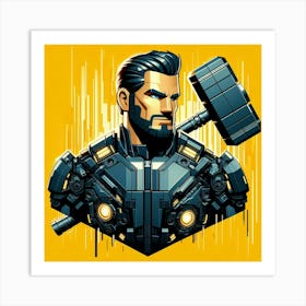 Adamantium Art Print