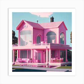 Barbie Dream House (357) Art Print