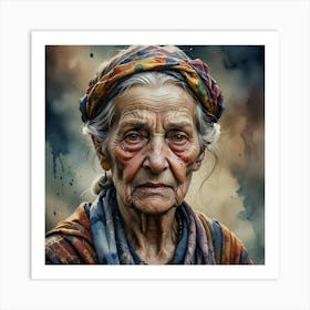 Old Woman 1 Art Print