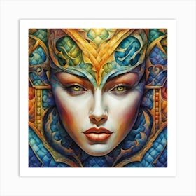 Ethereal Woman Art Print