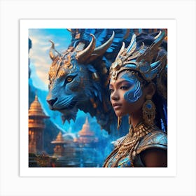 Egyptian Princess Art Print