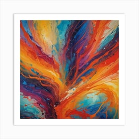 Abstract Painting 198 Art Print