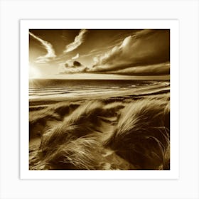 Sand Dunes 10 Art Print