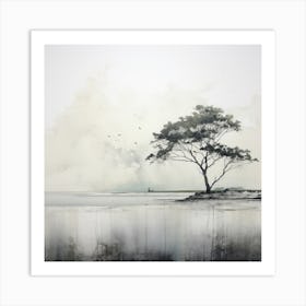 Lone Tree 1 Art Print