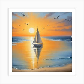 Sail Away Art Print