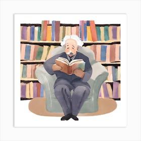 Albert Einstein Art Print