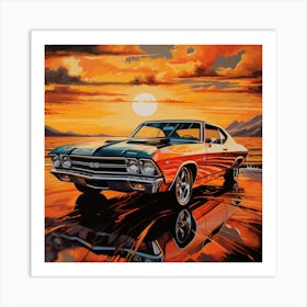 Chevelle Sunset Art Print