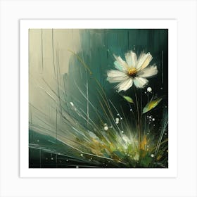 Single Flower Art Print