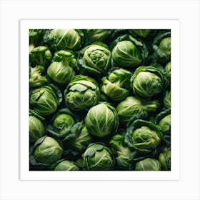 Brussels Sprouts 5 Art Print