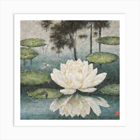 A Painting That Expresses Purity (1) Art Print